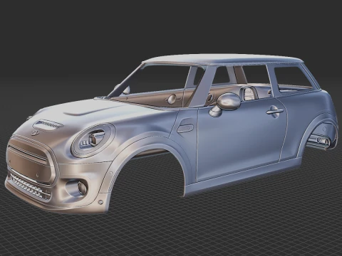 Mini SE 2020 Body STL 3D Model