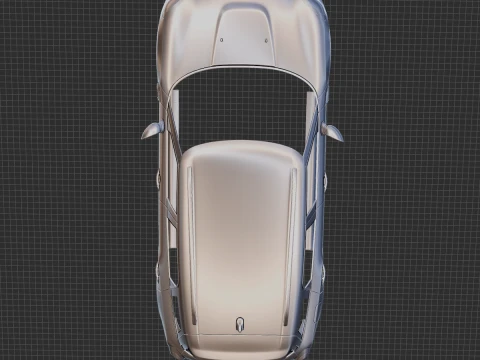 Mini Countryman John Works 2020 Body STL 3D Model