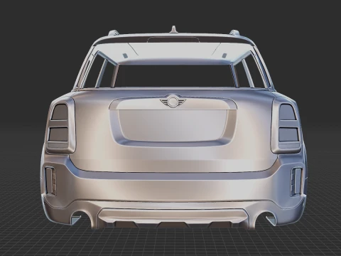Mini Countryman S 2021 Body STL 3D Model