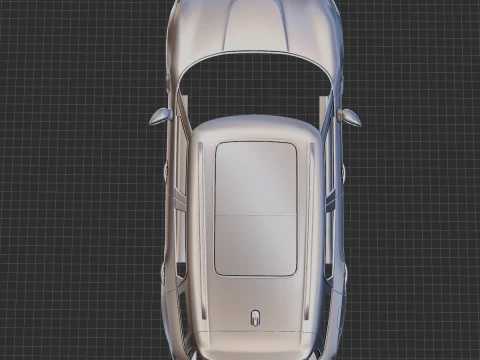 Mini Countryman S 2021 Body STL 3D Model