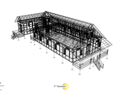 Godang Traditional House of Sambas West Borneo - Type 1 3D Model