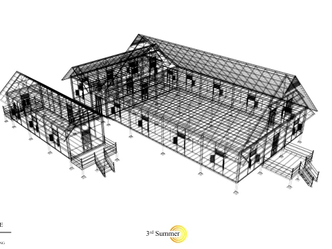 Godang Traditional House of Sambas West Borneo - Type 3 3D Model