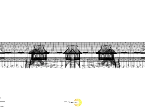 Restaurant Of The Singkawang Planning Gallery 3D Model