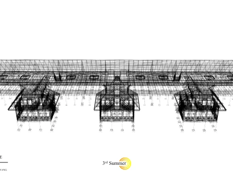 Restaurant Of The Singkawang Planning Gallery 3D Model