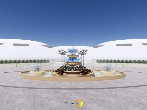 Office Gallery Of The Singkawang Planning Gallery 3D Model