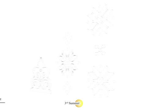 Gold Carving 3 3D Model