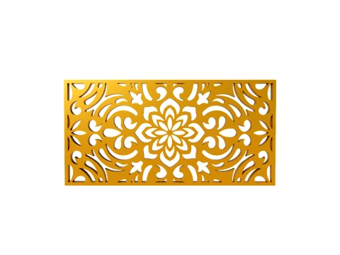Gold Carving 7 3D Model