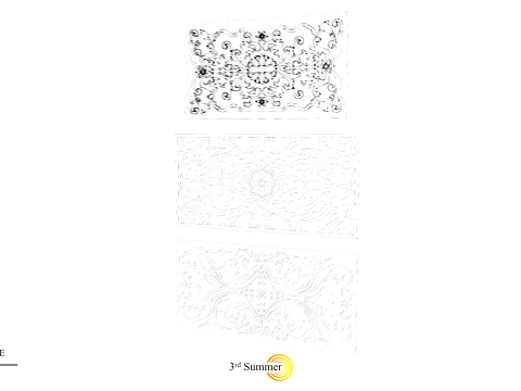 Gold Carving 7 3D Model