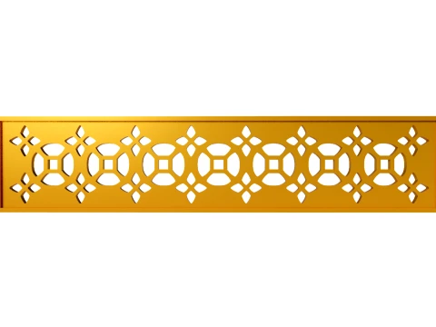 Gold Carving 8 3D Model