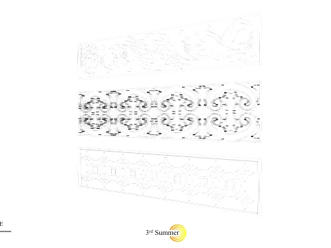 Gold Carving 8 3D Model