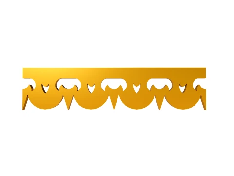 Gold Carving 11 3D Model