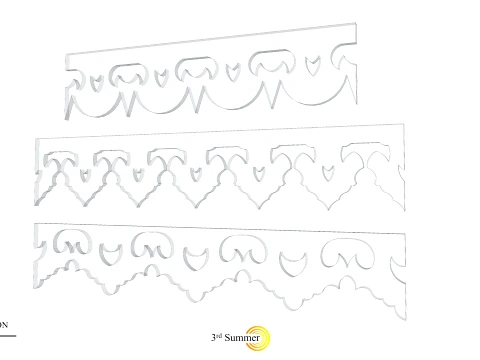 Gold Carving 11 3D Model