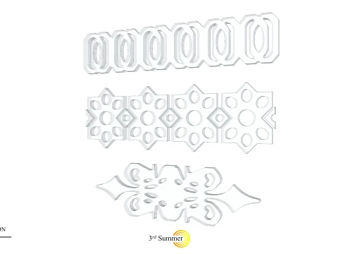 Gold Carving 13 3D Model