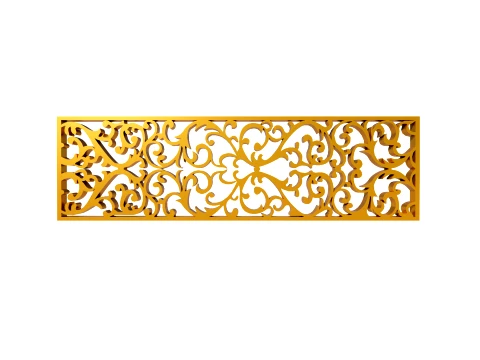 Gold Carving 14 3D Model