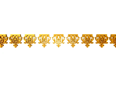 Gold Carving 19 3D Model