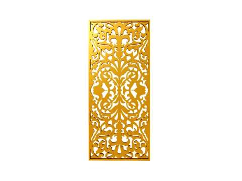 Gold Carving 21 3D Model
