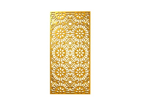 Gold Carving 21 3D Model
