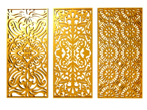 Gold Carving 21 3D Model
