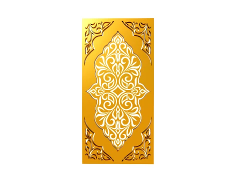 Gold Carving 22 3D Model