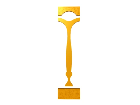 Gold Carving 25 3D Model