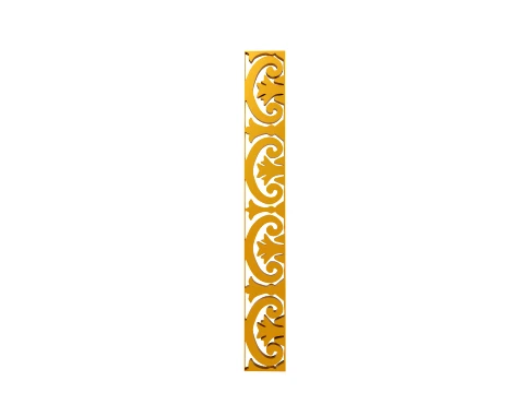 Gold Carving 25 3D Model