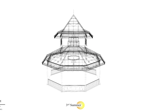 Resort Hall of the Sambas Sultanate Palace 3D Model