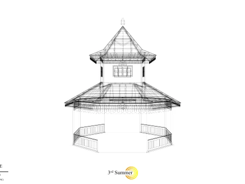 Resort Hall of the Sambas Sultanate Palace 3D Model