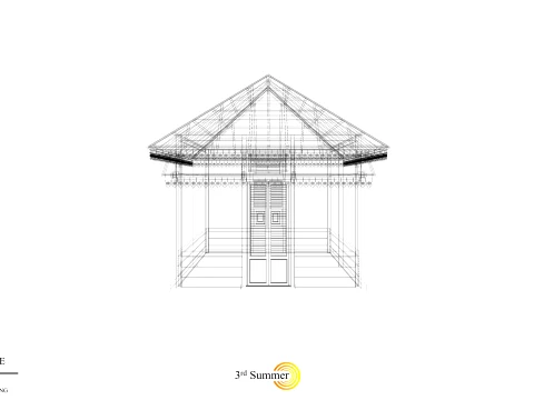 Engine House of the Sambas Sultanate Palace 3D Model