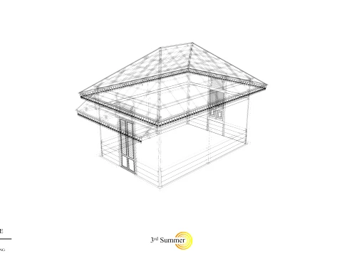 Engine House of the Sambas Sultanate Palace 3D Model