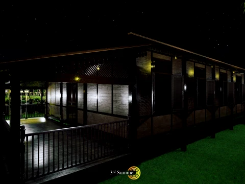 Limas Traditional House of Sambas West Borneo - Type 2 3D Model
