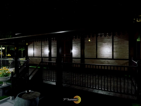 Limas Traditional House of Sambas West Borneo - Type 2 3D Model