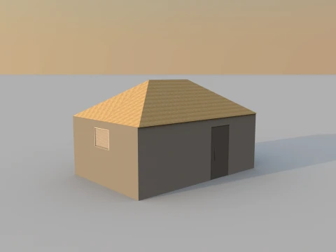 SentryHut 3D Modell