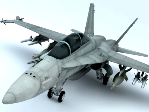 High Poly Hornet 3D Model
