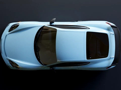 Porsche 718 Cayman GT4 3D Model