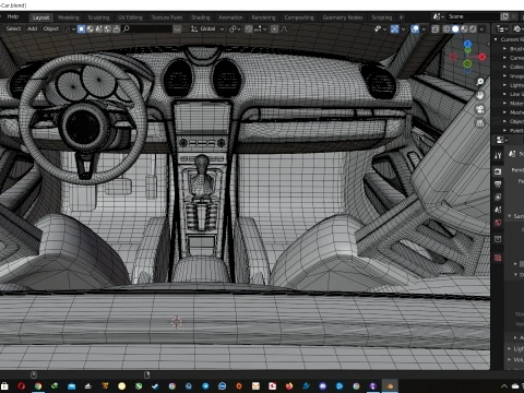 Porsche 718 Cayman GT4 3D Model