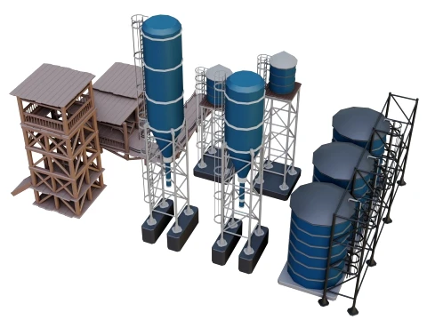 Low Poly City Pack 01 Collection free low-poly 3D Model