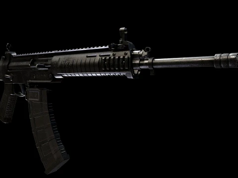 QBZ-191 - 무료 3D 모델