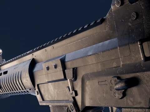 QBZ-191 - Free 3D Model