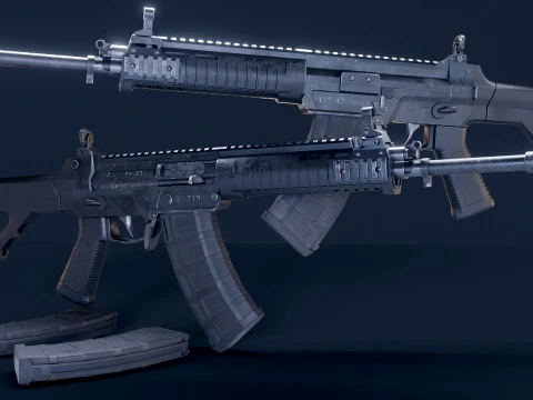 QBZ-191 - Free 3D Model