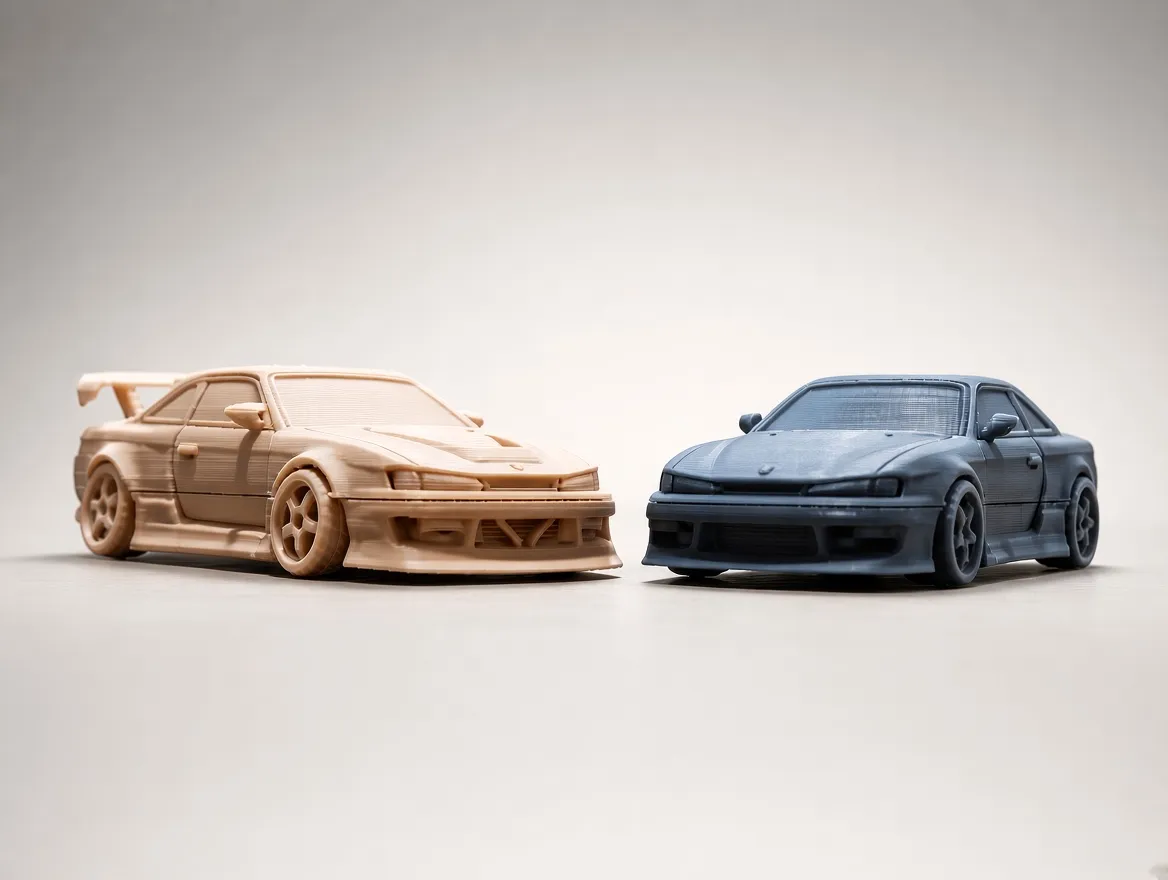 3D Printed Nissan Silvia S14 Kit Card 3D Print Model .c4d .max .obj .3ds .fbx .stl .blend 