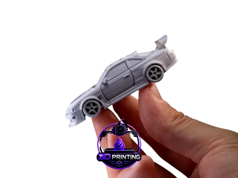 3D Printed Nissan Silvia S14 Kit Card 3D Print Model