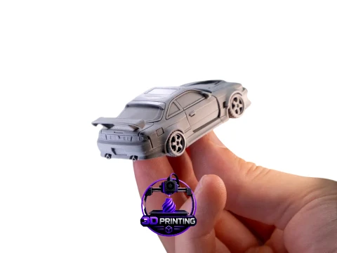 3D Printed Nissan Silvia S14 Kit Card 3D Print Model