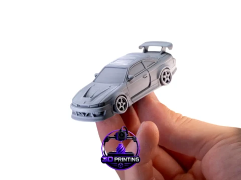 3D Printed Nissan Silvia S14 Kit Card 3D Print Model