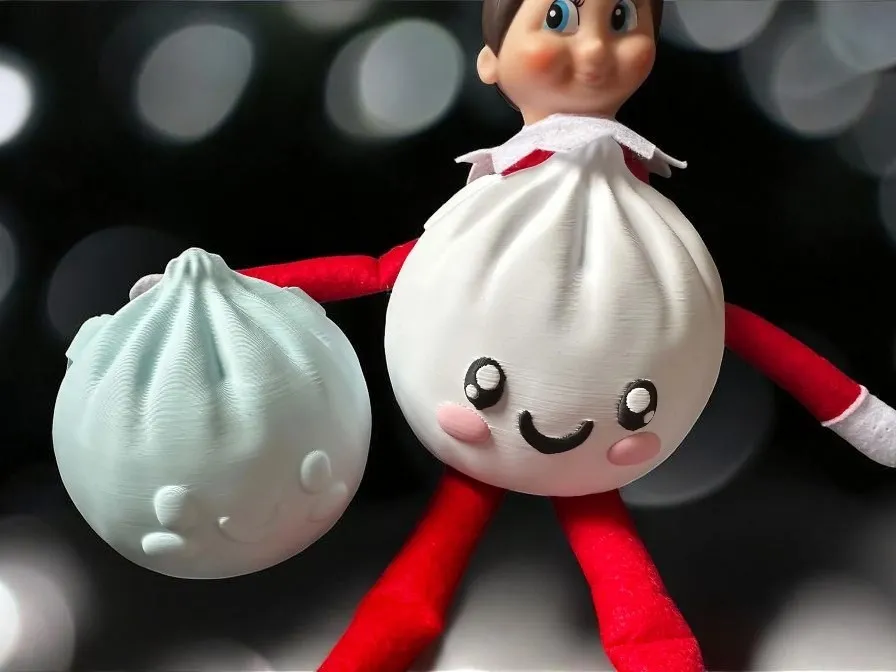 15dolar3D Printed Elf on the Shelf Dumpling Costume 3D Print Model .c4d .max .obj .3ds .fbx .stl .blend