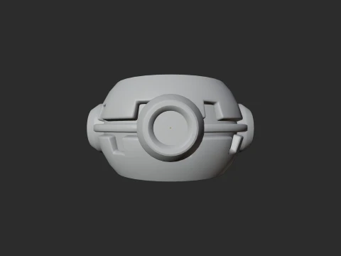 Low Poly Proximity Mine 3D Model