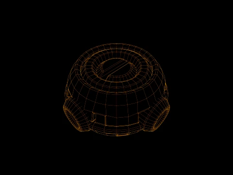 Low Poly Proximity Mine 3D Model