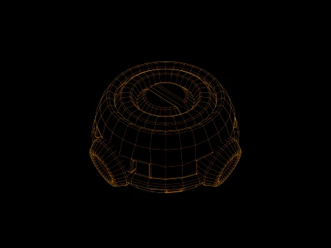 Low Poly Proximity Mine 3D Model