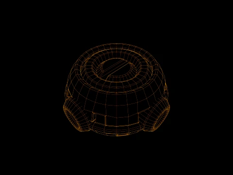 Low Poly Proximity Mine 3D Model
