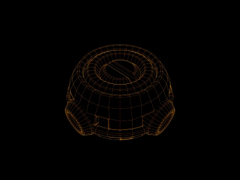 Low Poly Proximity Mine 3D Model