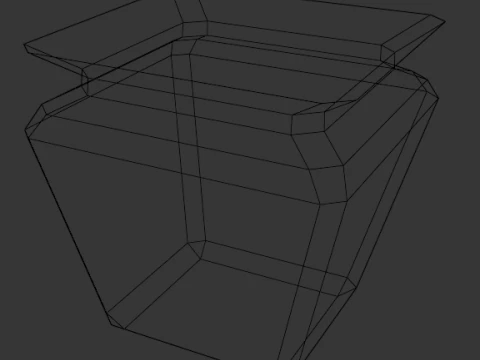 Low Poly Terracotta Pot 3D Model